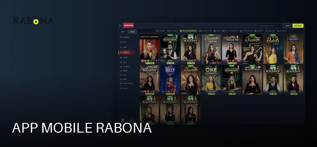rabona promotional banner